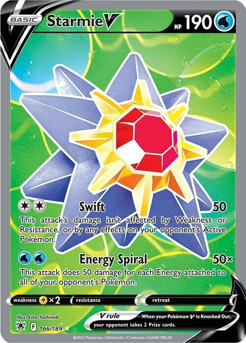 Starmie V — Astral Radiance