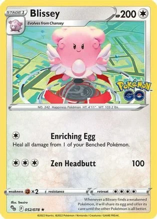Blissey — Pokémon TCG: Pokémon GO