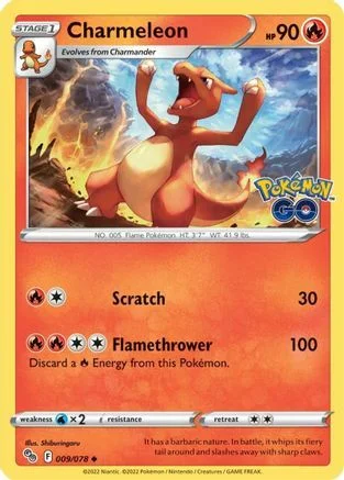 Charmeleon — Pokémon TCG: Pokémon GO