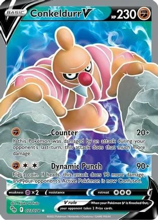 Conkeldurr V — Pokémon TCG: Pokémon GO