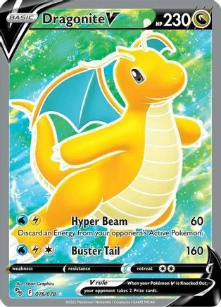 Dragonite V — Pokémon TCG: Pokémon GO