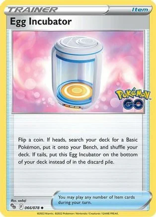 Egg Incubator — Pokémon TCG: Pokémon GO