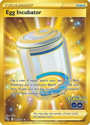 Egg Incubator — Pokémon TCG: Pokémon GO