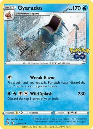 Gyarados — Pokémon TCG: Pokémon GO