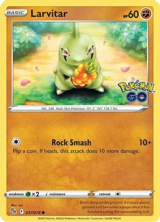 Larvitar — Pokémon TCG: Pokémon GO