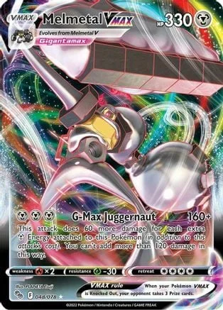 Melmetal VMAX — Pokémon TCG: Pokémon GO