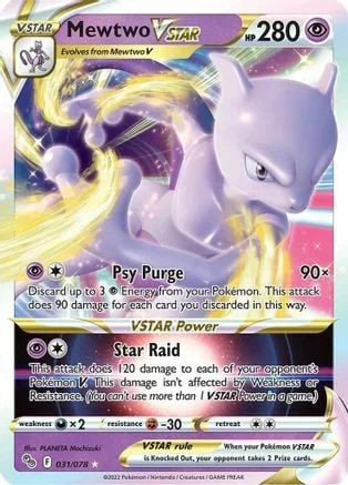 Mewtwo VSTAR — Pokémon TCG: Pokémon GO