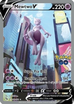 Mewtwo V — Pokémon TCG: Pokémon GO