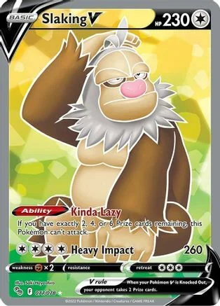 Slaking V — Pokémon TCG: Pokémon GO