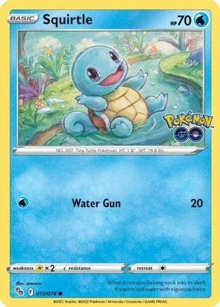 Squirtle — Pokémon TCG: Pokémon GO