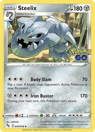 Steelix — Pokémon TCG: Pokémon GO