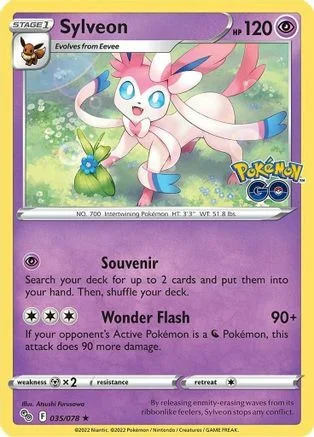 Sylveon — Pokémon TCG: Pokémon GO