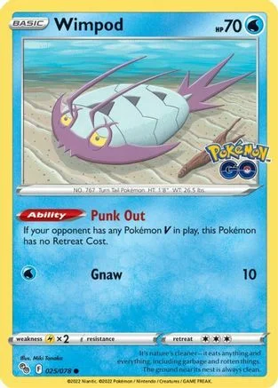 Wimpod — Pokémon TCG: Pokémon GO