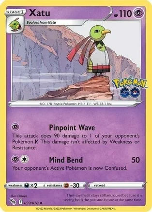 Xatu — Pokémon TCG: Pokémon GO