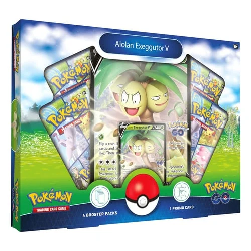 Pokemon GO: Collection - Alolan Exeggutor V — Pokémon TCG: Pokémon GO