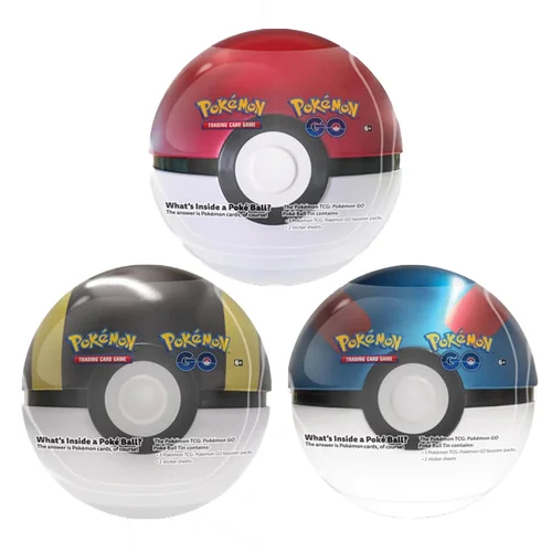 Pokemon GO: Poke Ball Tin Set — Pokémon TCG: Pokémon GO