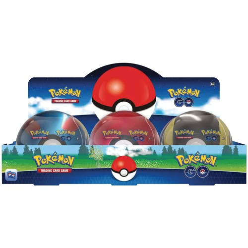 Pokemon GO: Poke Ball Tin Display — Pokémon TCG: Pokémon GO
