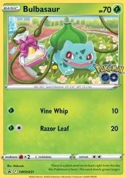 Bulbasaur — SWSH Black Star Promos