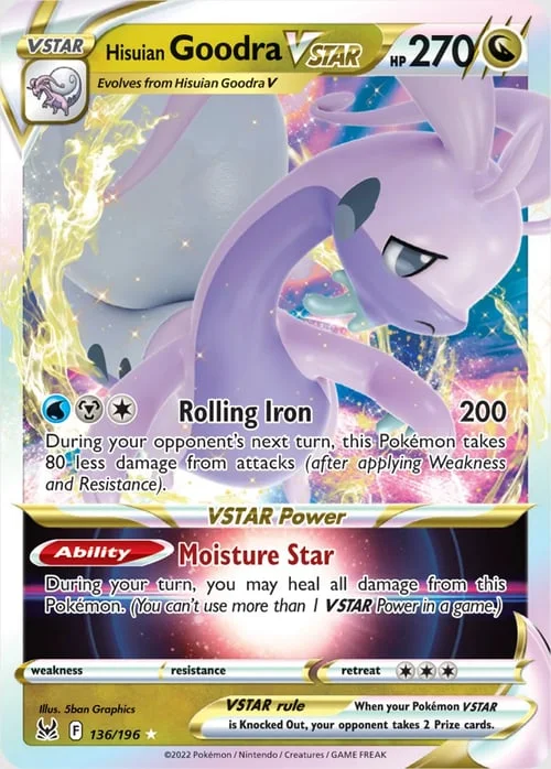 Hisuian Goodra VSTAR — Lost Origin