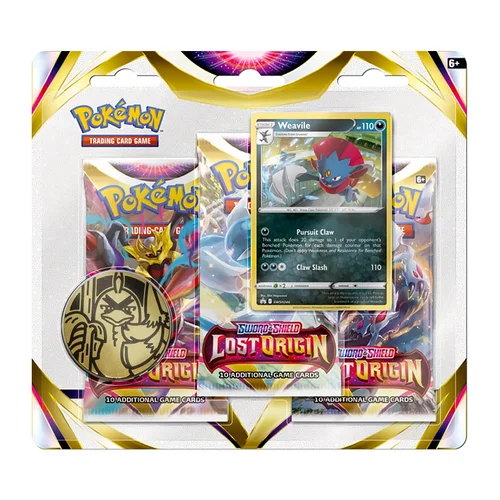 Lost Origin | Weavile 3-Pack Blister — Lost Origin