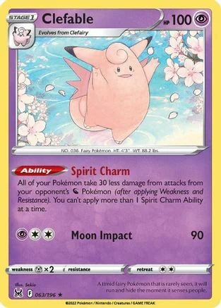 Clefable — Lost Origin