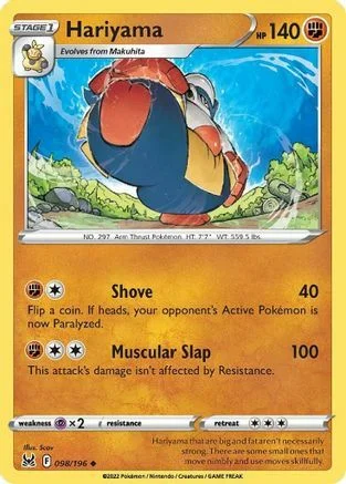 Hariyama — Lost Origin