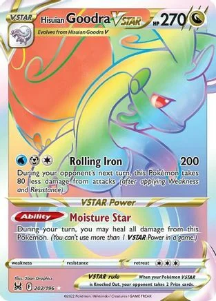 Hisuian Goodra VSTAR — Lost Origin