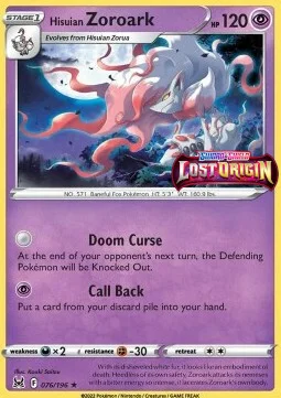 Hisuian Zoroark — Lost Origin