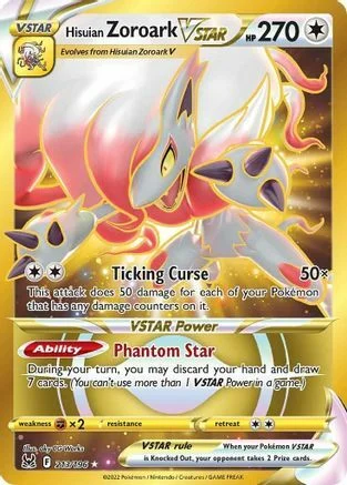 Hisuian Zoroark VSTAR — Lost Origin