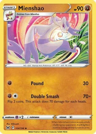 Mienshao — Lost Origin