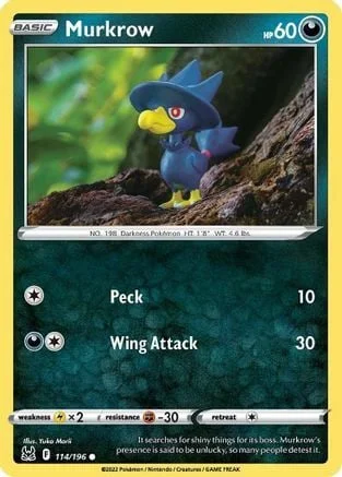 Murkrow — Lost Origin