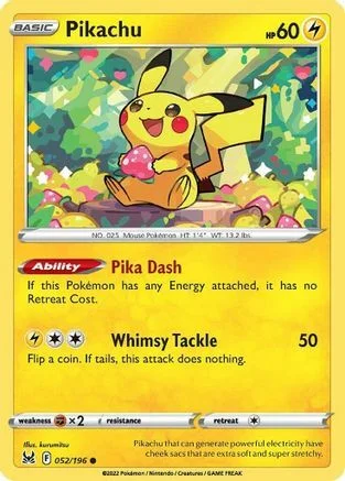 Pikachu — Lost Origin