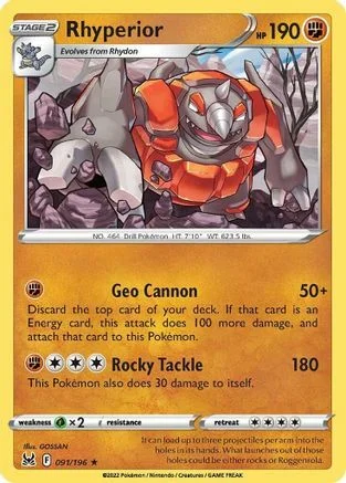 Rhyperior — Lost Origin