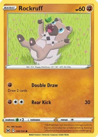 Rockruff — Lost Origin