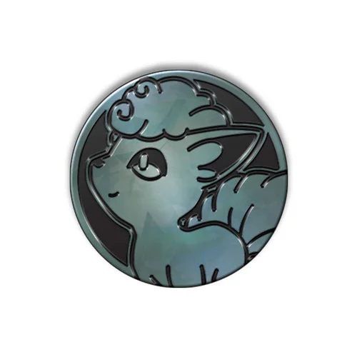 Silver Tempest: Silver Alolan Vulpix Coin — Silver Tempest