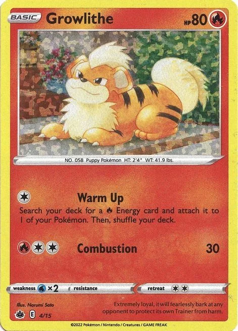 Growlithe — McDonald's Match Battle 2022