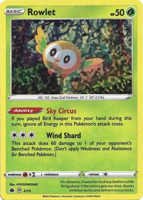 Rowlet — McDonald's Match Battle 2022