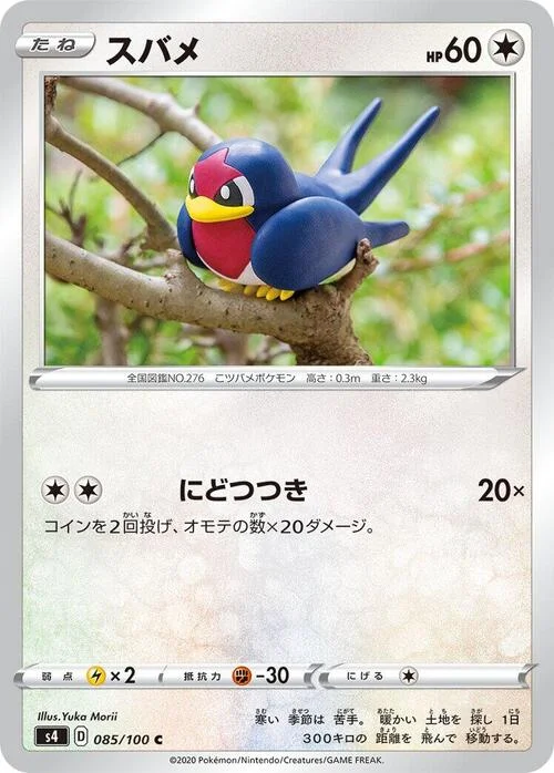 Taillow — Shocking Volt Tackle