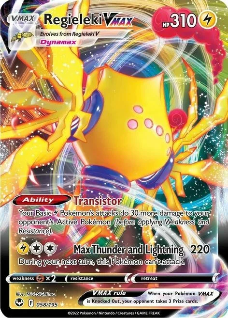 Regieleki VMAX — Silver Tempest