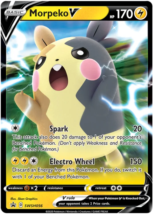Morpeko V — SWSH Black Star Promos