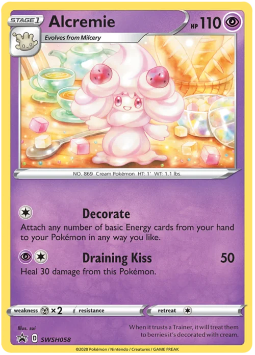 Alcremie — SWSH Black Star Promos