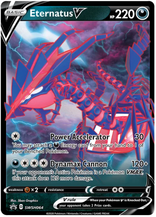Eternatus V — SWSH Black Star Promos