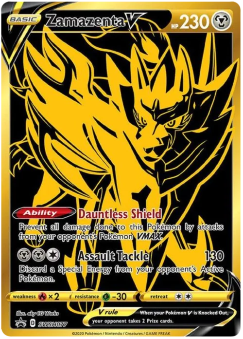 Zamazenta V — SWSH Black Star Promos