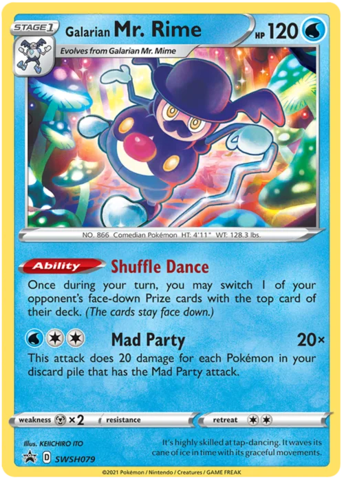Galarian Mr. Rime — SWSH Black Star Promos