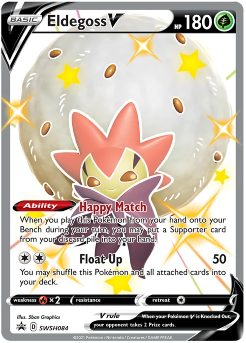 Eldegoss V — SWSH Black Star Promos