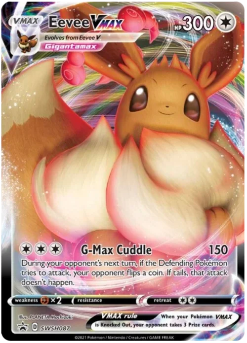 Eevee VMAX — SWSH Black Star Promos