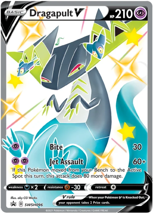 Dragapult V — SWSH Black Star Promos