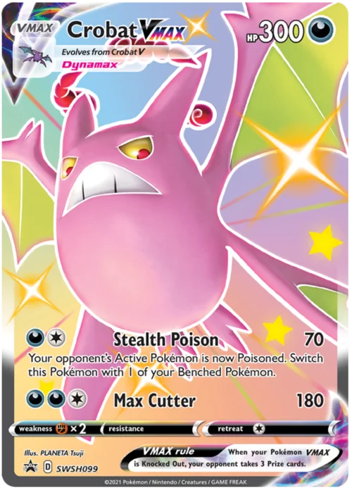 Crobat VMAX — SWSH Black Star Promos