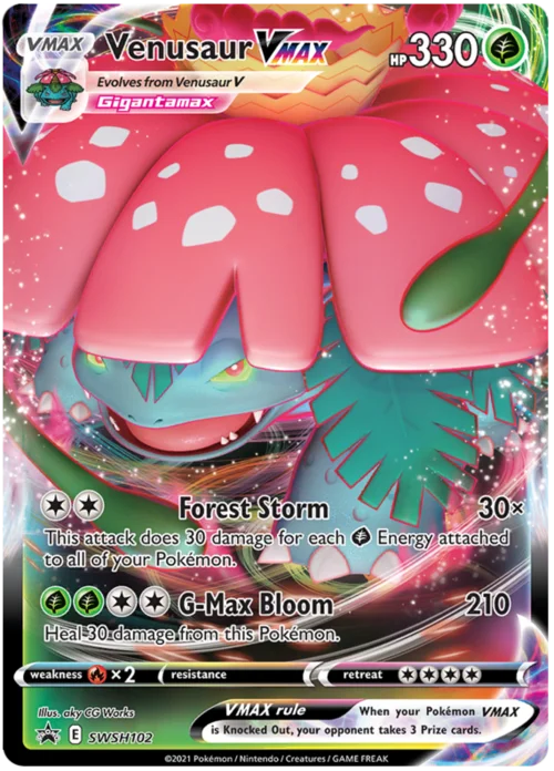 Venusaur VMAX — SWSH Black Star Promos