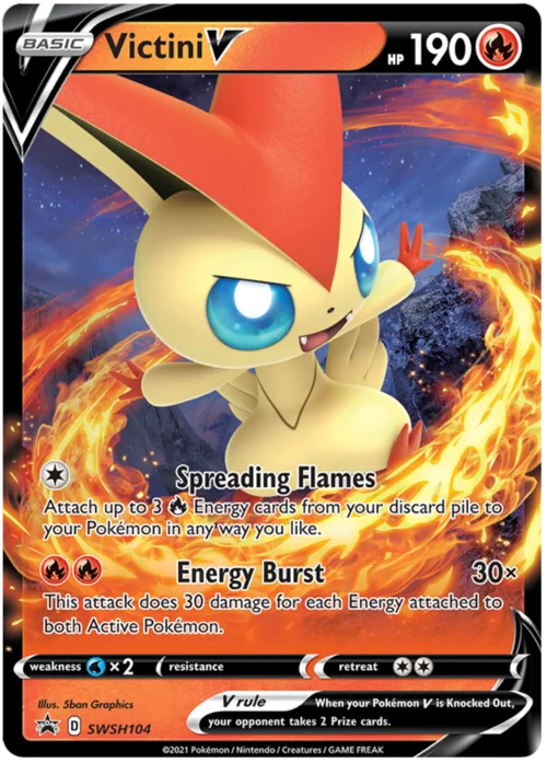 Victini V — SWSH Black Star Promos